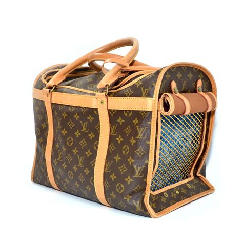 louis vuitton pet carrier fake|louis vuitton pet collection.